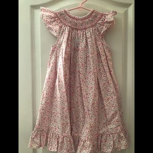 Smocked dress size 3T.